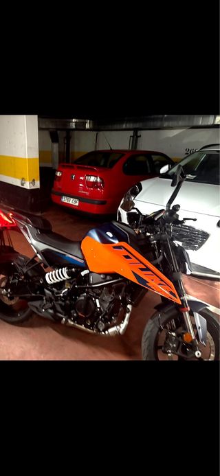 KTM 125 Duke 2024 Azul/Naranja