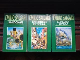 3 novelas de Emilio Salgari