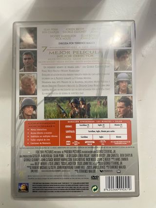 DVD La Delgada Línea Roja (Español)