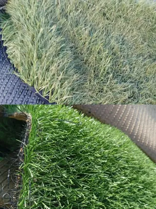 Césped artificial reciclado