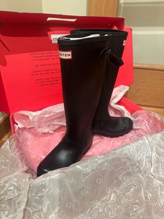 Botas de agua Hunter negras