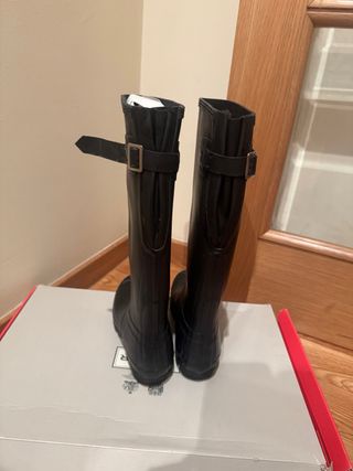 Botas de agua Hunter negras