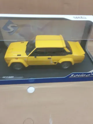 Solido Fiat 131 Abarth Amarillo