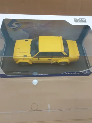 Solido Fiat 131 Abarth Amarillo