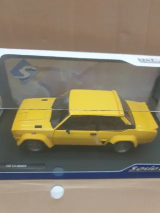 Solido Fiat 131 Abarth Amarillo