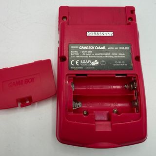 Game Boy Color Rosso