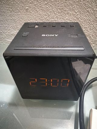 Reloj despertador digital SONY