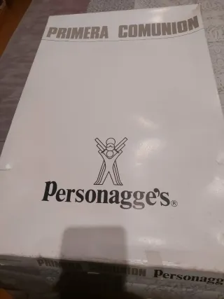 Traje de Comunión Niño Personagge's Blanco