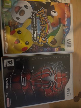 Juegos Wii todos juntos 60€
