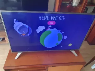 Televisor LG 49 UH650V 4K Plata