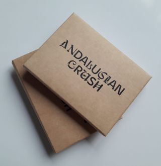 Tarjetero piel Ubrique Andalusia azul oscuro