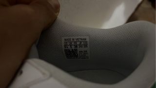 Botines Adidas Blancos y Verdes Talla 38