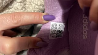 Botines Adidas Morado/Blanco Talla 38