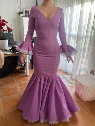 Traje Flamenca Hecho a Mano