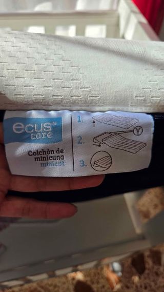 Minicuna Allegra con colchones y monitor