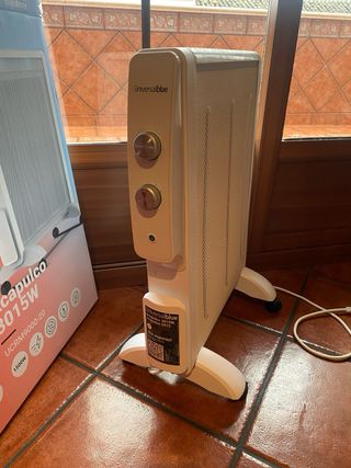 Calefactor Eléctrico Universal Blue 1500W Nuevo