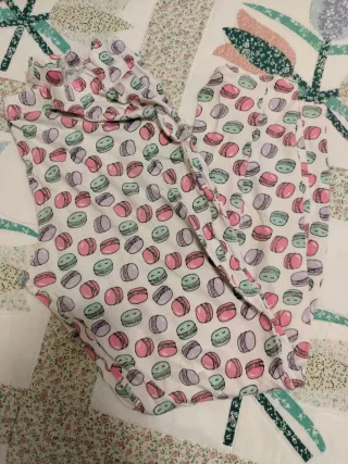 Pantaloni donna fantasia macarons