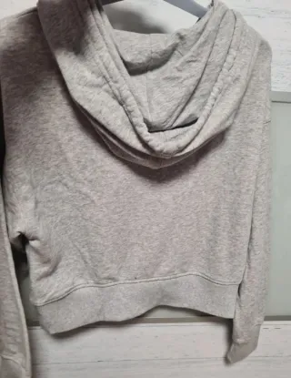 Sudadera Gris Bershka Talla M
