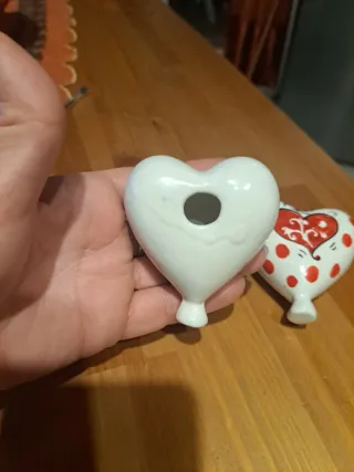 Decorazioni a cuore I LOVE YOU e PENSAM SEMPRE