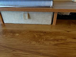 Escritorio Elevable Madera y Metal