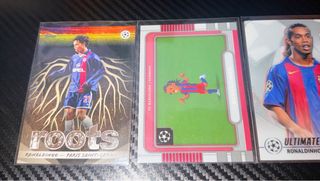 Lote Ronaldinho Topps Flagship UCC