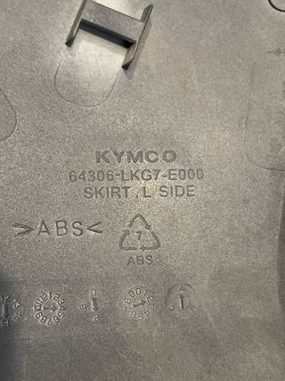Carenado Lateral Izquierdo Kymco Kxct 125 2012
