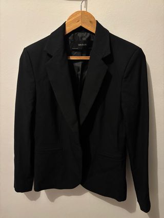 Chaqueta / Americana Azul Oscura- Negra