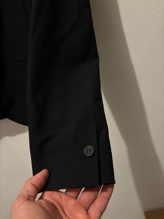 Chaqueta / Americana Azul Oscura- Negra