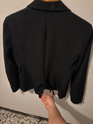 Chaqueta / Americana Azul Oscura- Negra