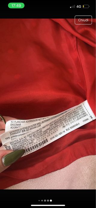 Giacca Zara rosa con borchie