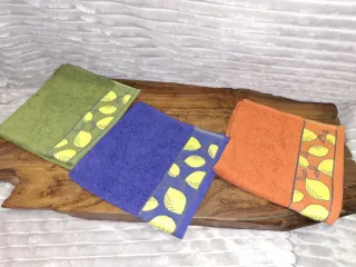 Paños de cocina con limones