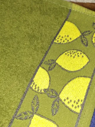 Paños de cocina con limones