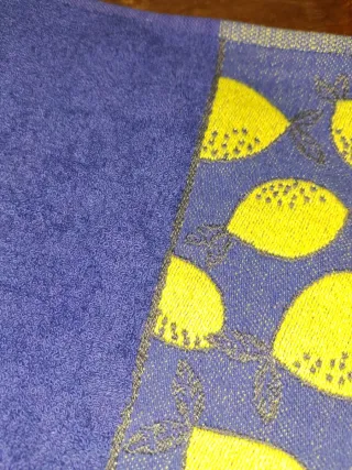 Paños de cocina con limones