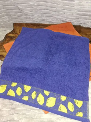 Paños de cocina con limones