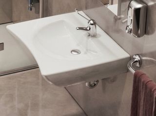 Lavabo baño movilidad reducida