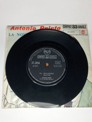 Antonio Prieto - La Novia / El Milagro 7 Single