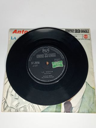 Antonio Prieto - La Novia / El Milagro 7 Single