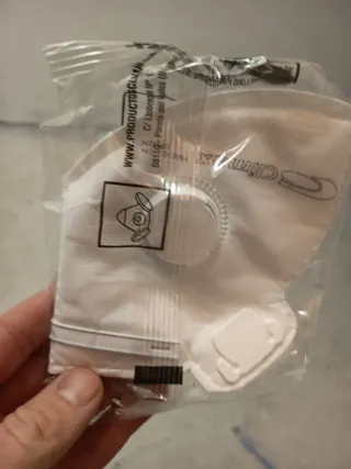 Mascarillas FFP3 Climax con válvula