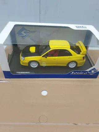 Coche Solido Subaru Impreza WRX STI Amarillo