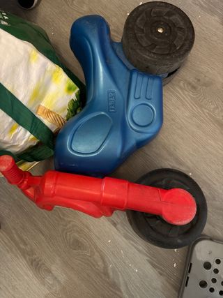 Moto correpasillos infantil