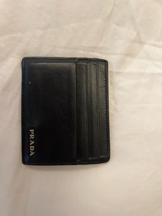 Tarjetero Prada Negro