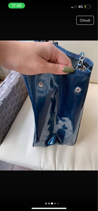 Borsa I'm the Lucky Bag Blue