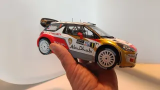 Citroën nuevo DS3 1:18 Rally Abu Dhabi