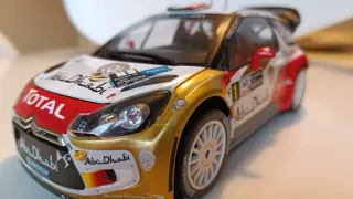 Citroën nuevo DS3 1:18 Rally Abu Dhabi