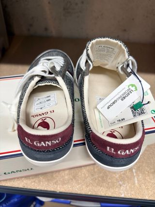Zapatillas El Ganso Azul y Gris