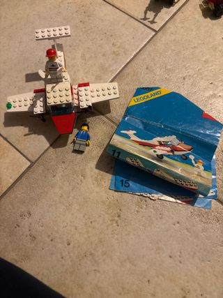 Lego Town Aereo con Personaggi e Istruzioni