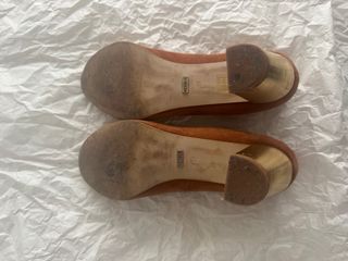 Zapatos planos Menbur marrones talla 39