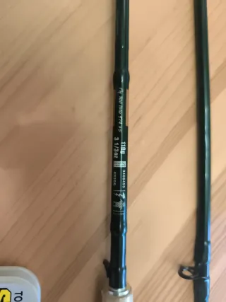 Caña de pesca truchas y barbo NO envío solo madrid