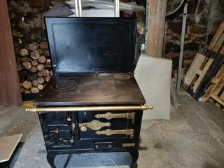 Cocina de leña antigua