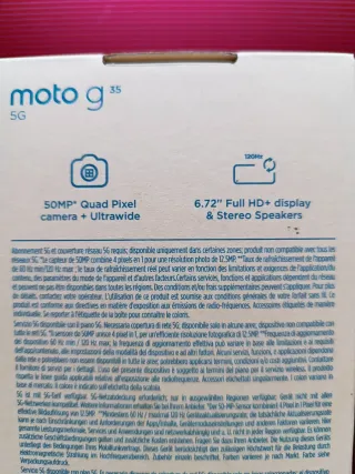Motorola G 35 5G Nuevo